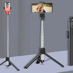 Wanzhow 3 IN ONE TRIPOD WITH DETACHABLE REMOTE 170 CM SELFIE STICK Tripod image 3