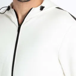 status quo Men Full Sleeve Solid Hooded Sweatshirt image 4
