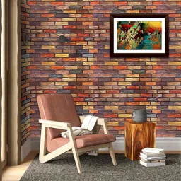 flipkart smartbuy Floral & Botanical Multicolor Wallpaper image 2