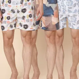 urban scottish Pack of 3 Graphic Print Men Boxer-picture-15