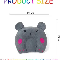 toes kids Soft & Lightweight, Head Shaping Baby Pillow | Ideal for Newborns & Toddlers | Mustard Seeds Toons & Characters Baby Pillow Pack of 1 image 3