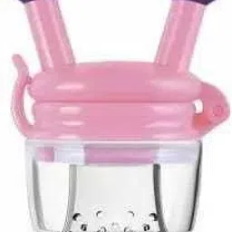 ganpati store Baby Food Feeder Silicone Fresh Fruit Nibbler Feeding Pack of 1- Silicone-picture-14