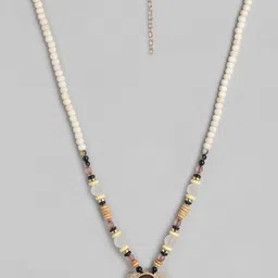 RICHEERA Gold-Plated Artificial Beads Necklace-picture-27
