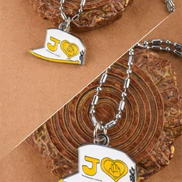 COMICSENSE Unisex JoJo's Bizarre Adventure Anime Necklace-image-0