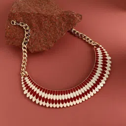 SOHI Gold-Plated Minimal Necklace-picture-19