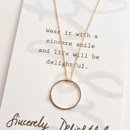 Fashion Frill Women Gold-Plated Necklace-image-87