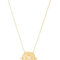 EL REGALO Gold-Toned Hourglass Pendant Necklace-image-31