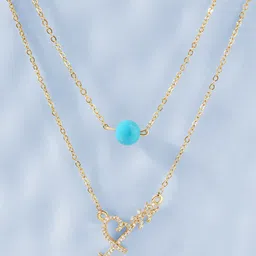 minutiae MINUTIAEBrass Gold-Plated Necklace-picture-25