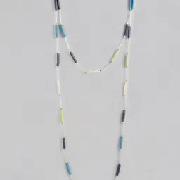 RICHEERA Silver-Plated Beaded Double-Layered Necklace-picture-26