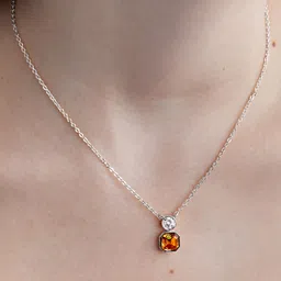 AIKA BY MINUTIAE Silver-Plated Crystal Necklace-picture-36