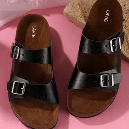 Lavie Women Open Toe Flats with Buckles-picture-25