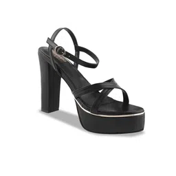 Shoetopia Girls Strappy Platform Heels image 2