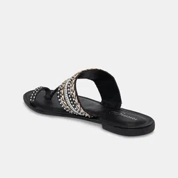Forever Glam by Pantaloons Embellished One Toe Flats image 2