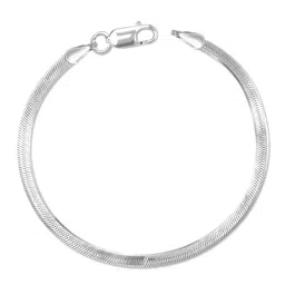 LeCalla Silver Plated 925 Sterling Silver Anklet image 2