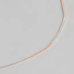 Zavya Women 925 Sterling Silver Rose Gold-Plated Anklet image 4