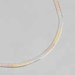 Zavya Women Rose Gold-Plated 925 Sterling Silver Anklet image 4