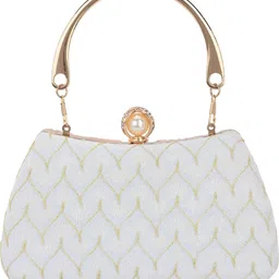 toobacraft Party White Clutch image 5