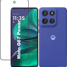 ROYALBASE Edge To Edge Tempered Glass for Moto G67 Power, Motorola G67 Power-picture-11