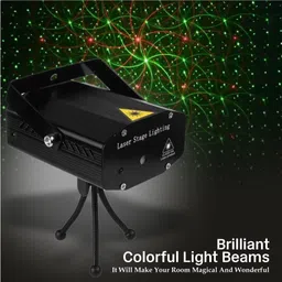 daily needs shop LED Blinker For Dancing Party Disco LED 12 Mode Laser Stage Light Sound Activate Disco Ball Set-picture-35
