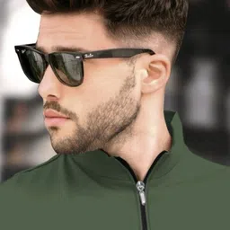 tripr Men Solid Henley Neck Cotton Blend Dark Green T-Shirt image 4