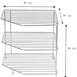 starkroy Dish Drainer Kitchen Rack Steel image 2
