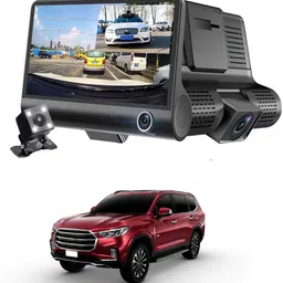 ccmm DVR 4inch 3way 170 Degree/Wide Angle 1080 Video Recorder Screen For Car Black LCD-picture-12