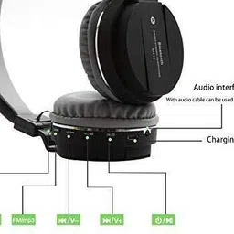 frony C29_SH-12 Bluetooth Over-Ear Headphones with Mic Bluetooth Headset image 2