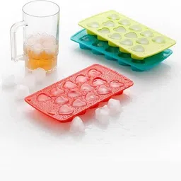 deodap Multicolor Plastic Ice Cube Tray image 4