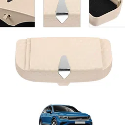 ayw Universal Multiuse Beige New Style Sunglass Holder For Car-273 White Car Sunglass Clip Holder-picture-22