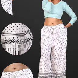 areeba collections Pack of 2 Women Pyjama image 3