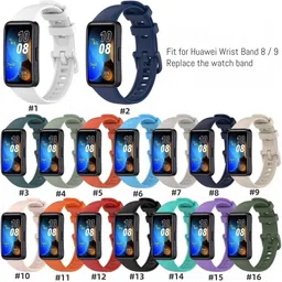 ValenteStore Premium Silicone Strap Compatible with Huawei Band 8 & 9 – Soft, Durable & Stylish Band Replacement Smart Watch Strap image 2