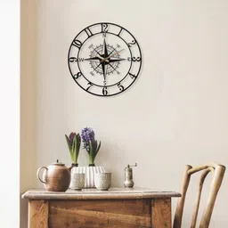 hometrix Analog 16 cm X 40 cm Wall Clock image 3