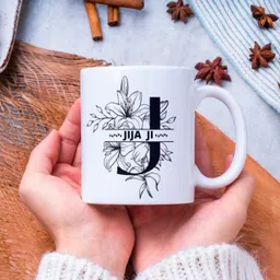 fifth creations Jija Ji Printed White Tea Milk and Coffee Cup and Ceramic Coffee Mug-picture-13