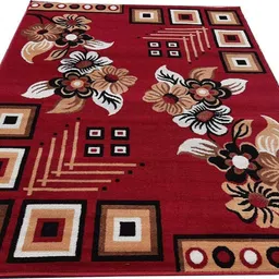 sana carpet Red Silk Carpet image 3