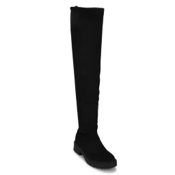 Truffle Collection Black Solid Boots-picture-18