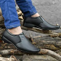 leepeeter Men's Latest Formal Latest Material Slip-on Formal Shoes Party Wear For Men Mocassin For Men-picture-10