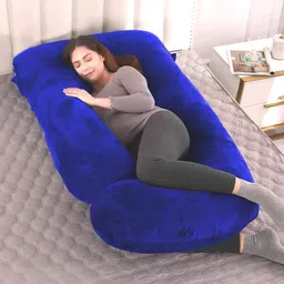 Microfibre Pregnancy Pillow Pack of 1 Stripes J Shape-image-25