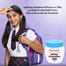 hari darshan Combo Chandan | Kesar | Ashtagandha| Kumkum Roli Tika | White Pack of 5 image 5