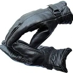 yeahmom Rexine Leather Fur Insulated Winter Motorcycle Bike Riding Glove Riding Gloves-picture-23
