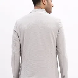 showoffff Men Solid Single Breasted Casual Blazer image 4