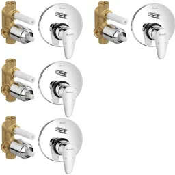 parryware Uno concealed Diverter Body with Concealed Upper Part set of 4 pic 042 Faucet Set-picture-13