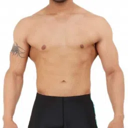 kyk Printed Men Light Blue, Black Tights image 4