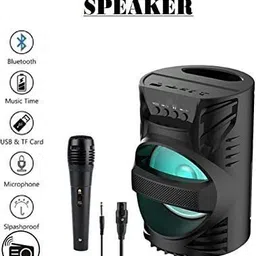 PARADISEECOM LZ (PORTABLE WIRELESS SPEAKER) Upto 6H Playtime & FM Radio Powerful SoundY171 15 W Bluetooth Laptop/Desktop Speaker image 2