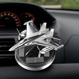 srphere Fighter Jet Solar Perfume For Car, Air Freshener Car Diffuser Multicolor Car Freshener Diffuser image 2