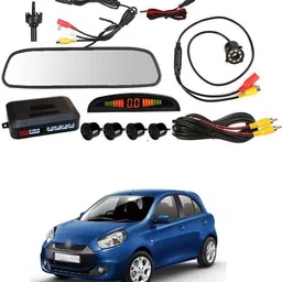 gonama LCD 4.3 Screen 4pc Car Parking Sensor Monitor Kit With Reverse Camera Sg197 LCD 4.3 Screen 4pc Car Parking Sensor Monitor Kit With Reverse Camera Sg197 Parking Sensor image 5