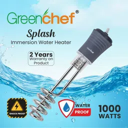 greenchef Splash Waterproof 1000 W Shock Proof Immersion Heater Rod image 2