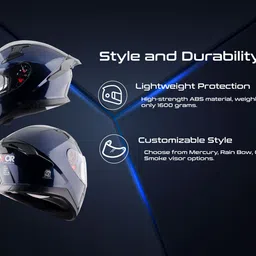 axor Apex Solid Motorbike Helmet image 5