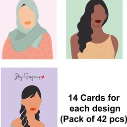 d2c 300Gsm Thick Jewellery, Earrings, Card For Packaging & Display (3.5x2.5 IN) Business Card-picture-11