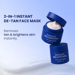 bellavita Instant Brightening 2-in-1 Face Mask | Instant Tan Removal | Skin Brightening image 3