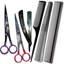 stead Barber Scissor Set for Hair Cutting – Perfect for Men, Women, Kids, and Pet Scissors-picture-28
